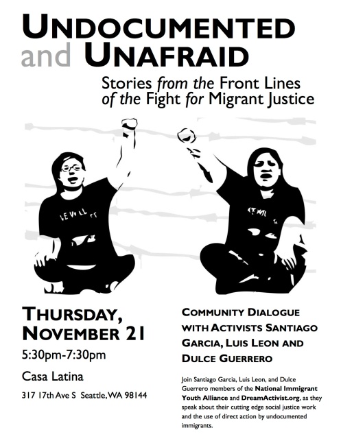 Undocumented Youth event - Casa